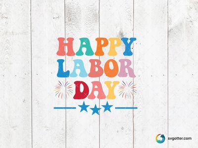 Happy Labor Day Celebration, Best for holiday enthusiasts, best on t-shirts, best to be applied with screen printing