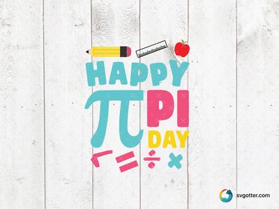 Happy Pi Day Design, Best for students and teachers, best on t-shirts and mugs, best to be applied with sublimation and screen printing