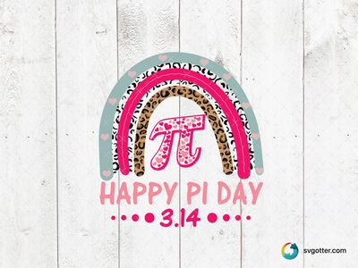 Happy Pi Day Rainbow, Best for students, best on t-shirt, best to be applied with sublimation