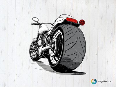 Harley Davidson Motorcycle Illustration, Best for motorcycle enthusiasts, best on wall art, best to be applied with screen printing