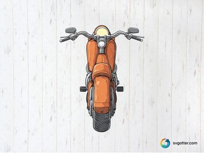 Harley Davidson Motorcycle Illustration, Best for motorcycle enthusiasts, best on wall art, best to be applied with print and cut
