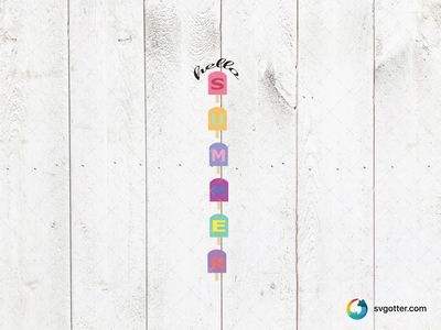 Hello Summer Popsicles, Best for summer enthusiasts, best on t-shirt, best to be applied with sublimation