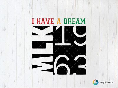 I Have a Dream Design, Best for activists, best on t-shirt, best to be applied with screen printing
