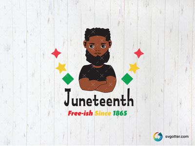 Juneteenth Celebration Design, Best for activists, best on t-shirts, best to be applied with sublimation