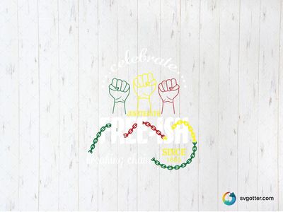 Juneteenth Celebration Quote, Best for activists, best on t-shirt, best to be applied with screen printing