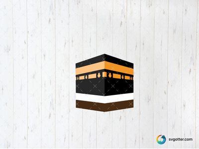 Kaaba Illustration, Best for religious enthusiasts, best on wall art, best to be applied with sublimation