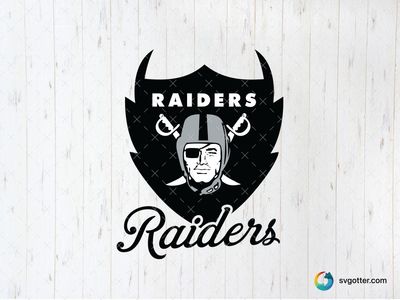LA Raiders Logo, Best for sports fans, best on t-shirt, best to be applied with screen printing