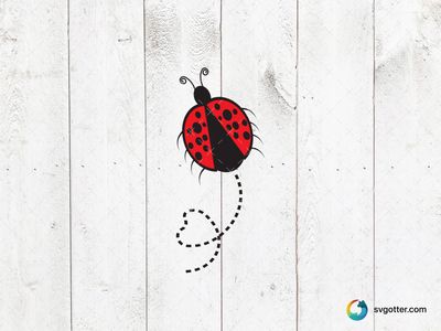 Ladybug Birthday Design, Best for child, best on t-shirt, best to be applied with sublimation