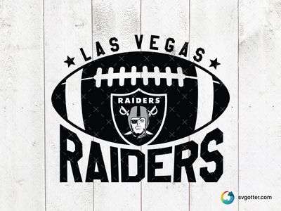 Las Vegas Raiders Logo, Best for sports fans, best on t-shirt, best to be applied with screen printing