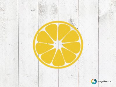 Lemon Slice Illustration, Best for kitchen decor enthusiasts, best on wall art, best to be applied with sublimation