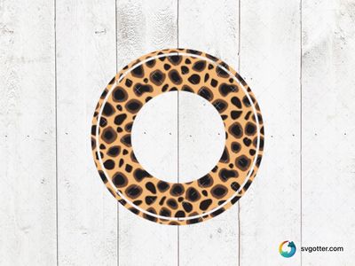 Leopard Print Coffee Coaster, Best for coffee lover, best on coaster, best to be applied with sublimation