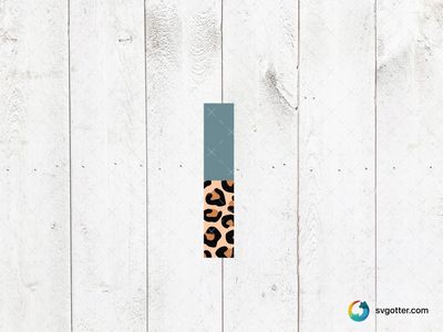 Leopard Print Color Block Design, Best for fashion enthusiasts, best on tote bags, best to be applied with sublimation