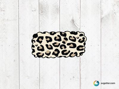 Leopard Print Design, Best for fashion enthusiasts, best on tote bags, best to be applied with sublimation