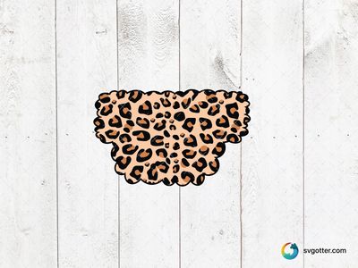 Leopard Print Design, Best for fashion enthusiasts, best on tote bags, best to be applied with sublimation