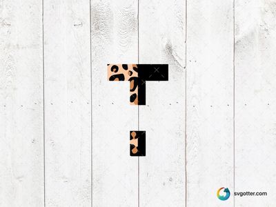 Leopard Print Font, Best for designers, best on t-shirt, best to be applied with sublimation