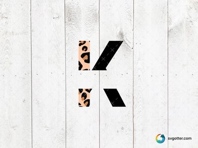 Leopard Print Font Design, Best for artists, best on t-shirt, best to be applied with screen printing