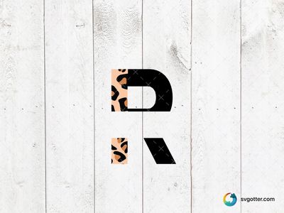 Leopard Print Font Design, Best for artists, best on t-shirt, best to be applied with heat transfer vinyl