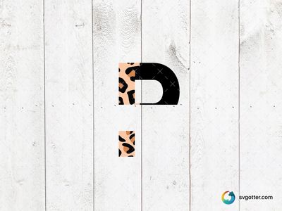 Leopard Print Font Design, Best for artists, best on t-shirt, best to be applied with sublimation