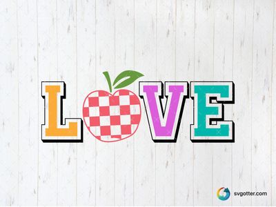 Love for Teachers, Best for teachers, best on t-shirt, best to be applied with screen printing