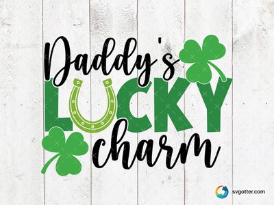 Lucky St Patrick's Day Design, Best for holiday enthusiast, best on t-shirt, best to be applied with heat transfer vinyl