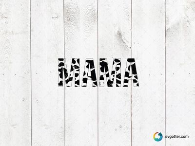 Mama Camo Text, Best for mama, best on t-shirt, best to be applied with heat transfer vinyl