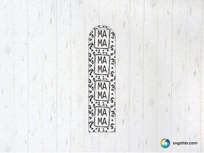 Mama Leopard Print Design, Best for mama, best on tote bag, best to be applied with sublimation