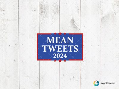 Mean Tweets 2024, Best for political enthusiasts, best on t-shirt, best to be applied with screen printing