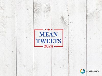 Mean Tweets 2024, Best for political enthusiasts, best on t-shirt, best to be applied with screen printing