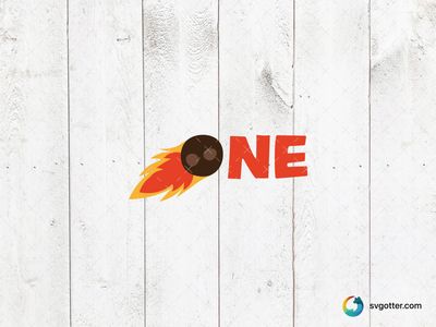 Meteor Number One, Best for birthday celebrant, best on t-shirt, best to be applied with heat transfer vinyl