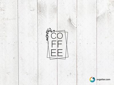 Minimalist Coffee Design, Best for coffee lovers, best on mug, best to be applied with sublimation