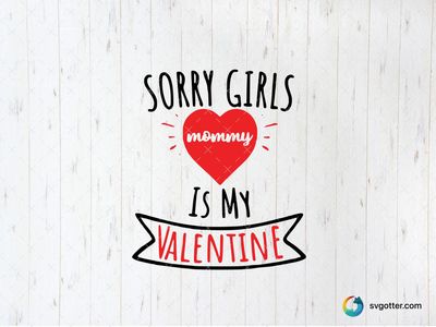 Mommy is My Valentine, Best for child, best on t-shirt, best to be applied with heat transfer vinyl