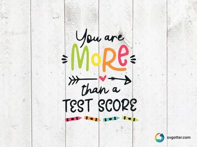 Motivational Test Day Message, Best for students, best on t-shirt, best to be applied with heat transfer vinyl