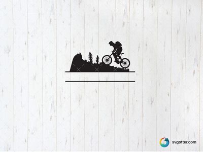 Mountain Biking Adventure, Best for athletes, best on t-shirt, best to be applied with screen printing