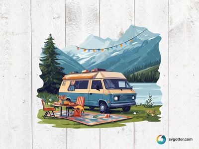 Mountain Camping Adventure, Best for traveler, best on wall art, best to be applied with sublimation
