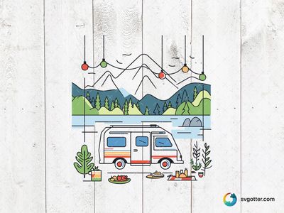 Mountain Camping Adventure, Best for travelers, best on wall art, best to be applied with sublimation