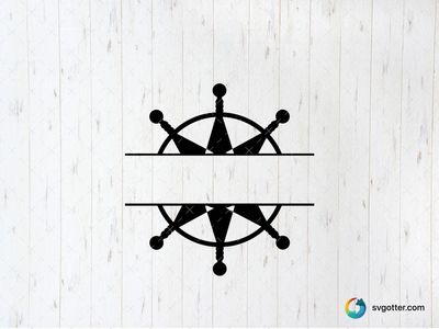 Nautical Compass Design, Best for traveler, best on tote bag, best to be applied with screen printing