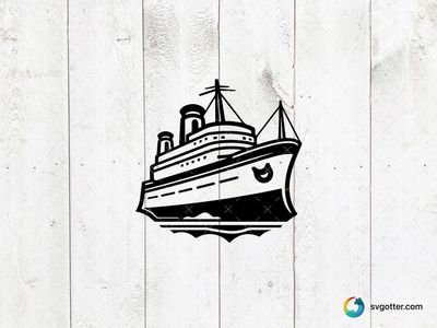 Nautical Ship Illustration, Best for travelers, best on wall art, best to be applied with screen printing