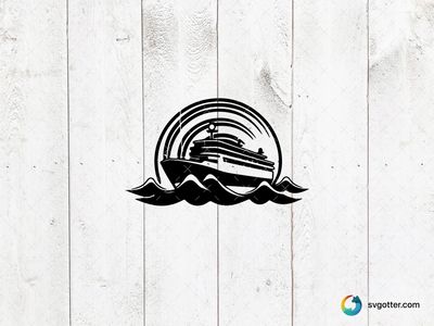 Nautical Ship Illustration, Best for travelers, best on wall art, best to be applied with screen printing