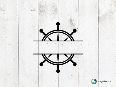 Nautical Ship Wheel Design, Best for travelers, best on tote bags, best to be applied with screen printing
