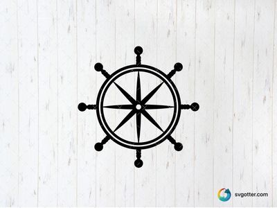 Nautical Ship Wheel, Best for travelers, best on wall art, best to be applied with engraving