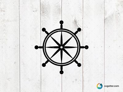 Nautical Ship Wheel, Best for travelers, best on wall art, best to be applied with decal application