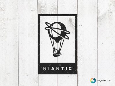 Niantic Logo, Best for gamers, best on wall art, best to be applied with screen printing