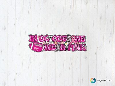 October Pink Awareness, Best for activists, best on t-shirt, best to be applied with heat transfer vinyl