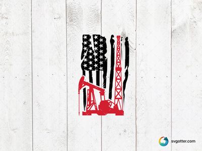 Oil Rig Silhouette, Best for engineer, best on t-shirt, best to be applied with screen printing
