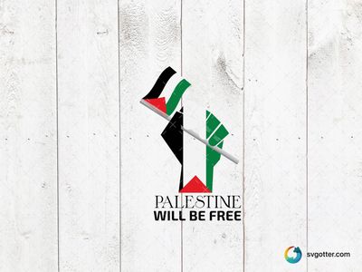 Palestine Will Be Free, Best for activists, best on t-shirt, best to be applied with screen printing