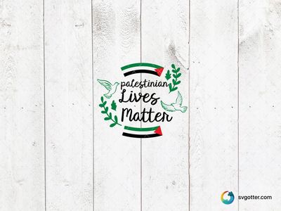 Palestinian Lives Matter Design, Best for activists, best on t-shirt, best to be applied with screen printing