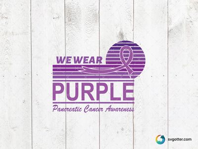 Pancreatic Cancer Awareness Design, Best for activists, best on t-shirt, best to be applied with screen printing