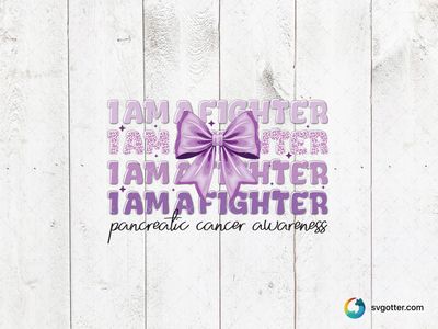 Pancreatic Cancer Fighter, Best for cancer survivors, best on t-shirt, best to be applied with heat transfer vinyl