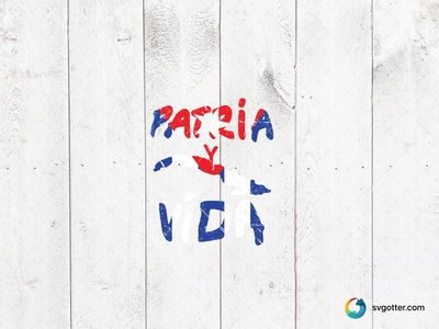 Patria y Vida Design, Best for activists, best on t-shirt, best to be applied with screen printing