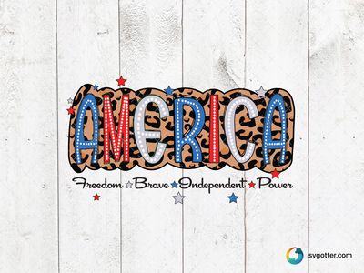 Patriotic America Design, Best for patriots, best on t-shirt, best to be applied with heat transfer vinyl